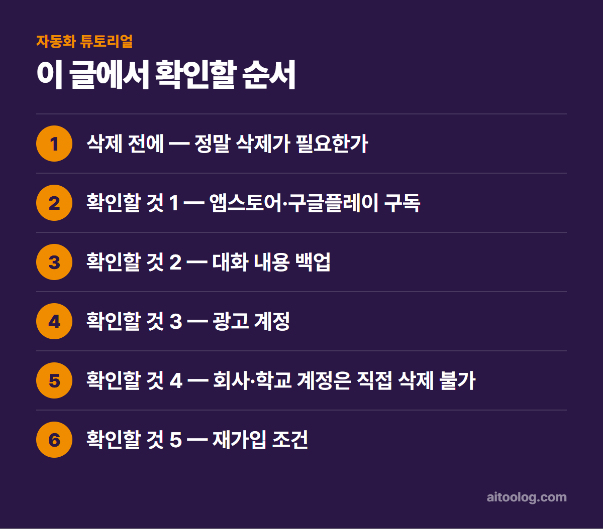 챗GPT 계정 삭제 방법 확인 순서 정리