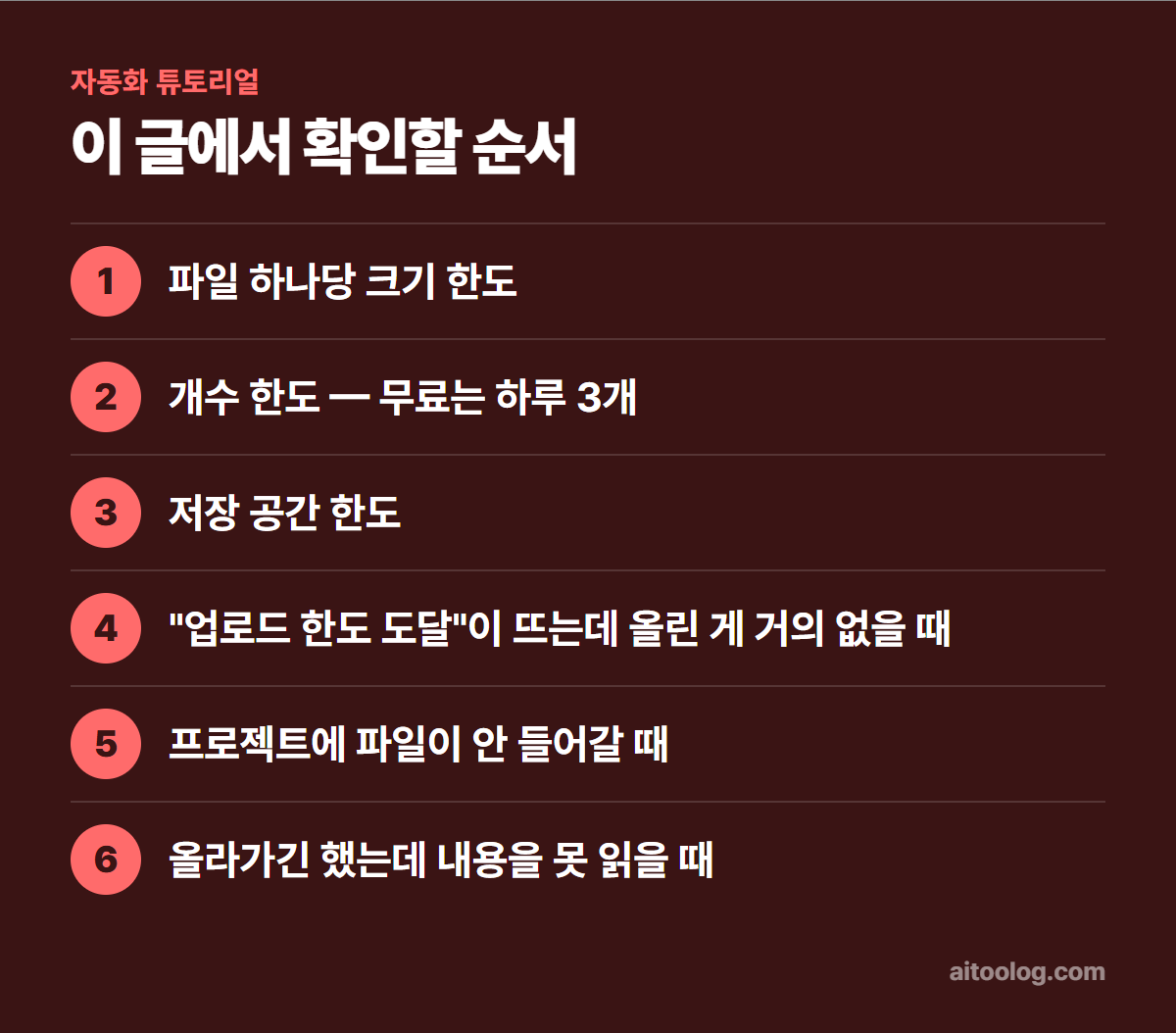 챗GPT 파일 업로드 안 될 때 확인 순서 정리