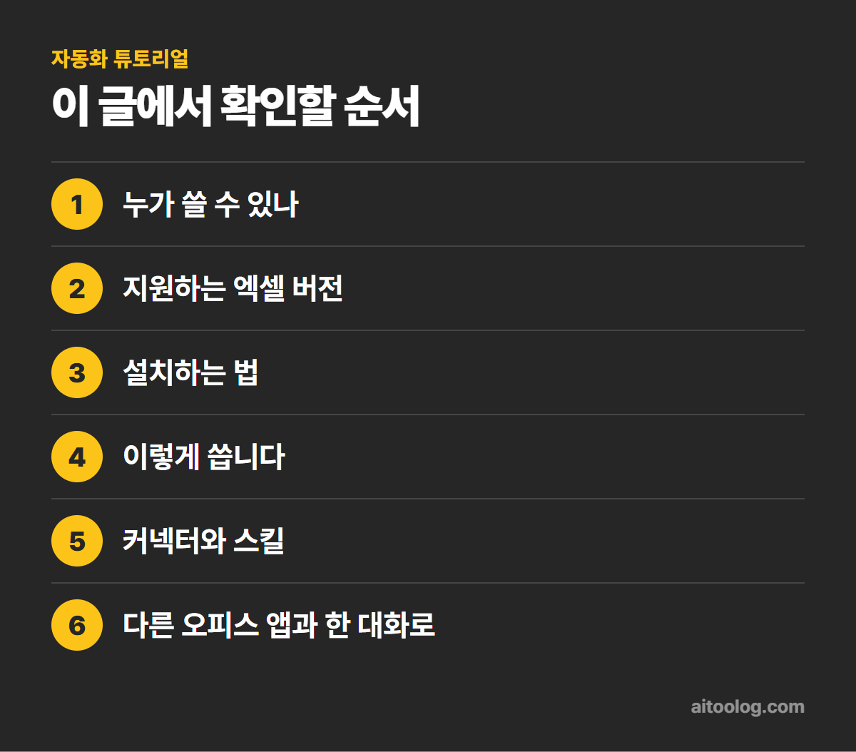 클로드 엑셀 추가 기능 사용법 확인 순서 정리