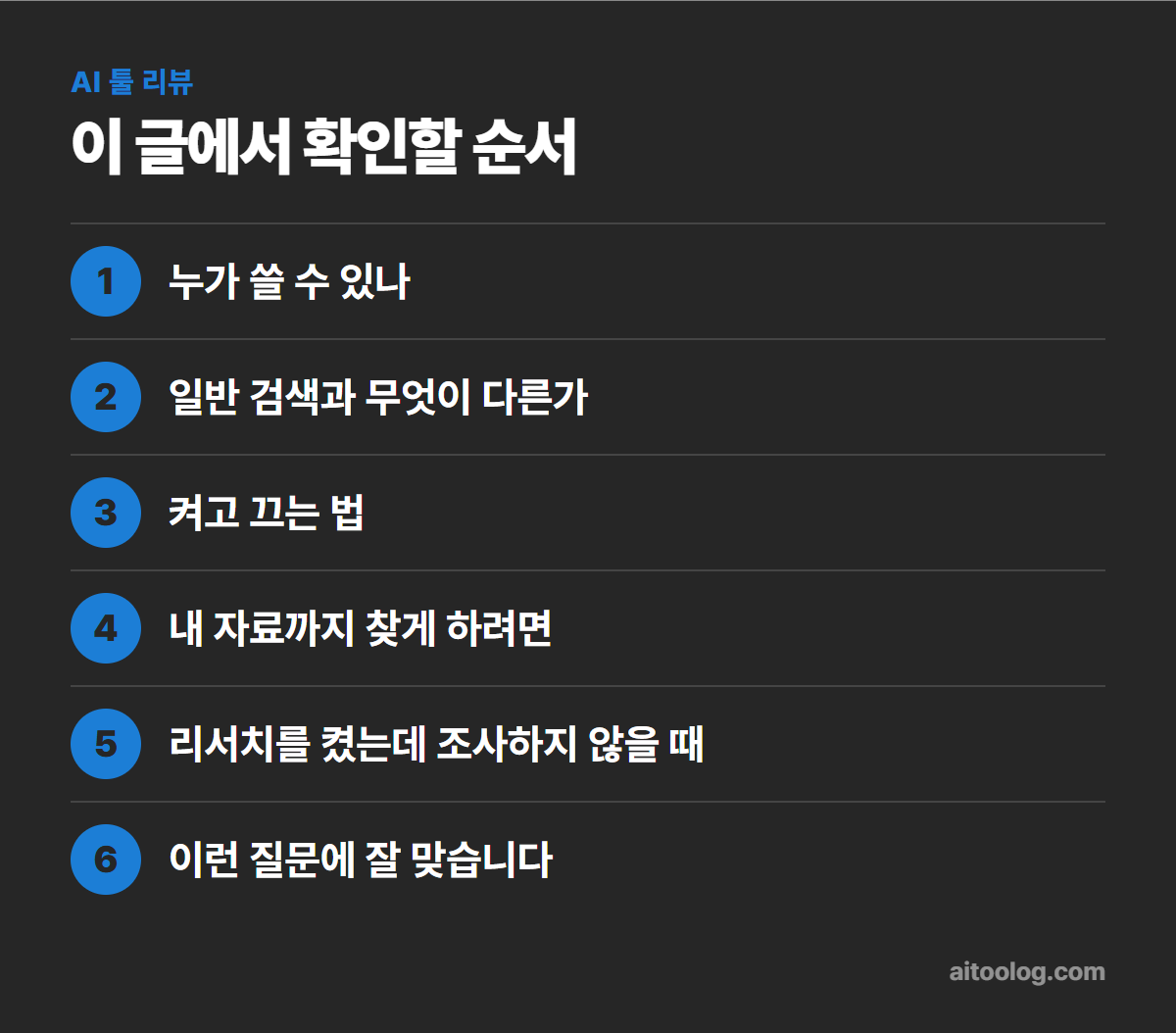 클로드 리서치(Research) 사용법 확인 순서 정리